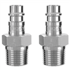 2 Pack Flexzilla High Flow Plugs, 1/4 Body, 3/8 MNPT