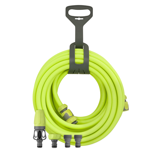 Flexzilla 1/2 x 50 Garden Hose Kit w QD, Nozzle