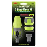 Legacy Manufacturing Hfzgak02 Flexzilla Garden Hose Nozzle Kit 3Pc