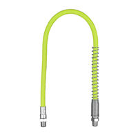 Flexzilla 18" Grease Hose, 1/8" MNPT Spring Guard