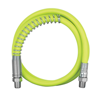 36" Flexzilla Grease Hose With 1/8" MNPT Spring Guard
