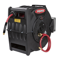 Levelwindâ„¢ Retractable Hose Reel for Air with 3/8" ID and 50' Hose