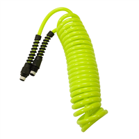 Legacy Manufacturing Lp1420Afz Flexzilla Polyurethane Recoil Hose, 1/4" X 20'