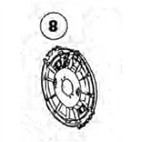 Legacy Manufacturing Rp005004Bk Latch Plate Side Assembly Blk
