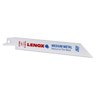 Reciprocating Saw Blades, 618R, Bi-Metal, 6 in. Long, 18 TPI