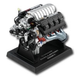 1/6 Scale Die Cast Replica of the Dodge Challenger Engine