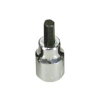 Lisle 13650 3/8in. Drive Socket Hex Bit 1/4in.