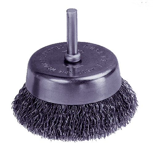 Brush Wire Cup 2-1/2" .014 Wire Crimped