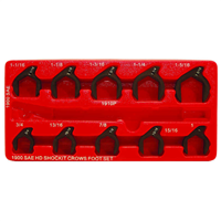 Lock Technology Lt1900 Sae Shockit Crows Foot Set