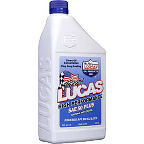 Racing Oil, 50 Plus, 6 Quarts