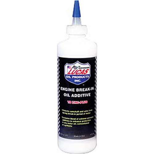 Utility Lubricants, Engine Break-In Oil Additive- TB Zinc Plus, Case of 12, 16oz Size Bottles