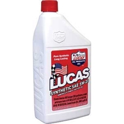 Motor Oil, Synthetic High Performance Motor Oil, Synthetic 5W20, Case of 6, Quart Size Bottles