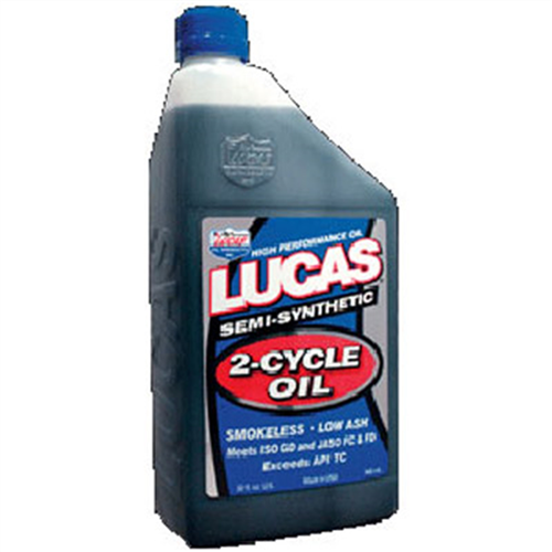 2-Cycle Oil, Semi-Synthetic 2-Cycle High Temp Racing Oil, Case of 6, Quart Size Bottles