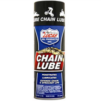 Chain Lube, Extends Chain and Sprocket Life, No Chlorine, Aerosol, 11 oz Can, 12 per Pack