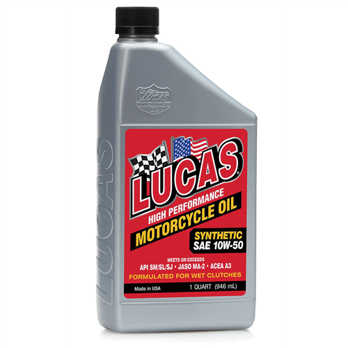 Synthetic 10W-50 Motorcycle Oil