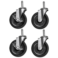 Luxor C4 Caster Repl. Luxor Cart(4)