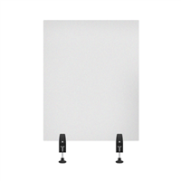 Acrylic Sneeze Guard Desk Divider - 24" x 30" Cla