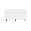 60" x 30" Clear Acrylic Divider w/ 3 Side Desk Cla