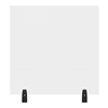 30" x 30" Clear Acrylic Divider w/ 2 Divider Wall