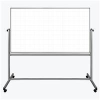 72 x 40 Mobile Double-Sided Grid Board