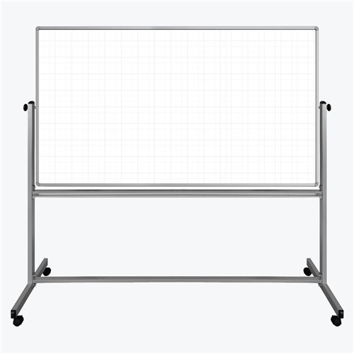 72 x 40 Mobile Double-Sided Grid Board