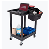 24 x 18 Plastic Utility Tub Cart with Bins