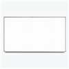 72 x 40 Wall-Mounted Grid Whiteboard