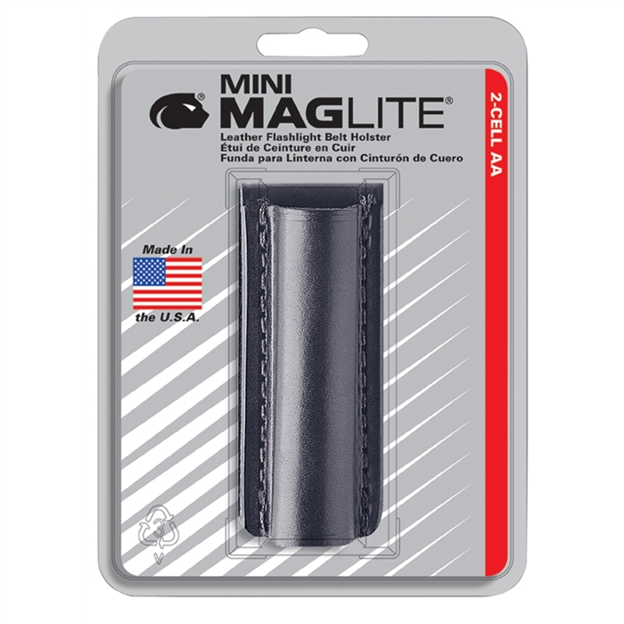 Mag Instrument 108-447 Mini Black Leather Holster