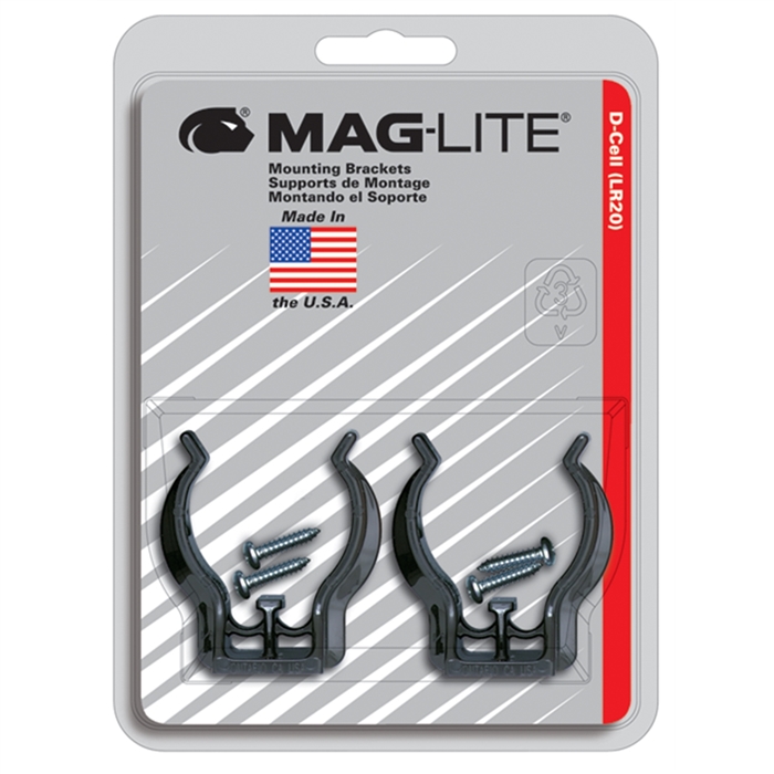 Mag Instrument 108-426 D-Cell Maglite Mounting Brackets