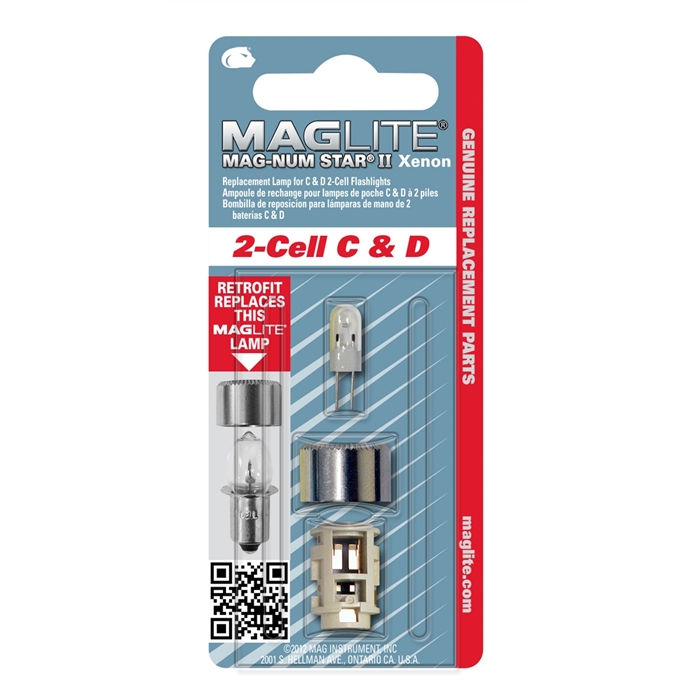 Mag Instrument Lmxa201 2 Cell Mag-Num Star Ii Xenon Replacement Bulb