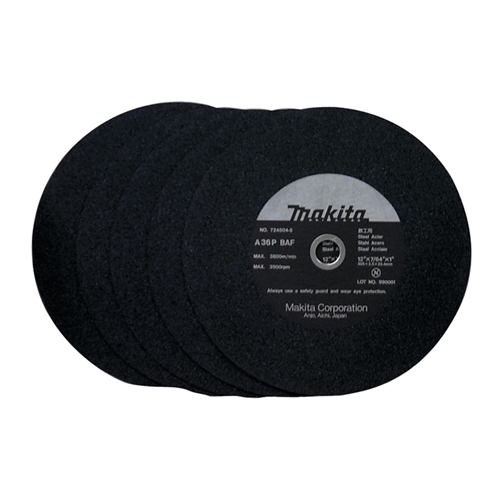 Makita 12" Cut Off Wheel (Pack of 5)
