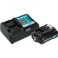 Makita 12V max CXT 2.0 Ah Li-Ion Battery and Charger Starter Pack