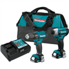 MakitaÂ® 12V max CXTÂ® Li-Ion Cordless 2-Piece Combo Kit