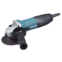 MakitaÂ® Electric 6Amp 4 in. Angle Grinder, 11,000 RPM, Locking On/Off Switch, and Side Handle