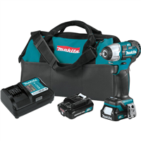 Makita WT05R1 Makita 12V max CXT LithiumIon Brushless Cordless 3/8" Sq. Drive Impact Wrench Kit