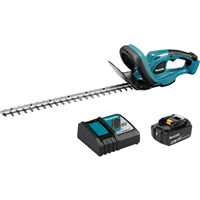MakitaÂ® 18V Li-Ion Cordless 22 in. Hedge Trimmer Kit Includes (1) 18V LXTÂ® 4.0 Ah Battery and Rapid Charger