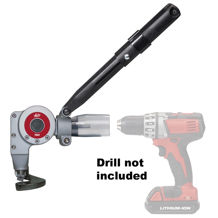 16 Gauge Metal Cutting TurboShear Drill Attachment