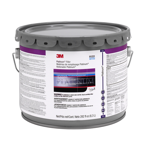 3Mâ„¢ PlatinumÂ® Filler with Hardener - 3 Gallon