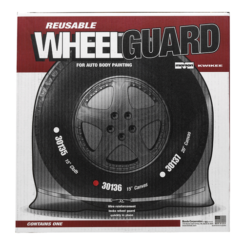 MarsonÂ® Kwikeeâ„¢ 15" Heavy Duty Canvas Wheel Masker - 4 Pack