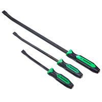 Mayhewâ„¢ 3-Piece Dominator Curved Pry Bar Set, Green