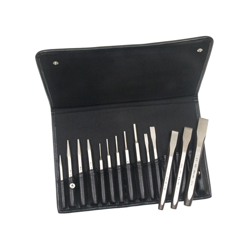 14 Piece Punch and Chisel Set