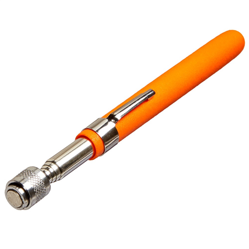 Mayhewâ„¢ Magnetic Pick-Up Tool 2.5 lb. Cap, Cushion Grip, Orange