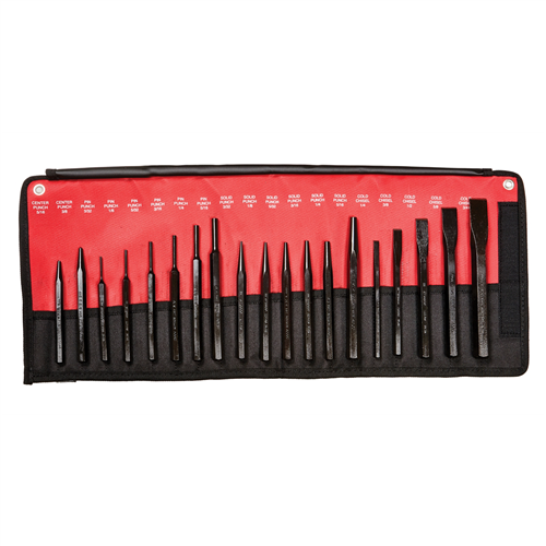 Mayhew 61019 Mayhew Punch & Chisel 19-Piece Set