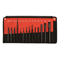 Mayhew 61044 14 Piece Punch & Chisel Set