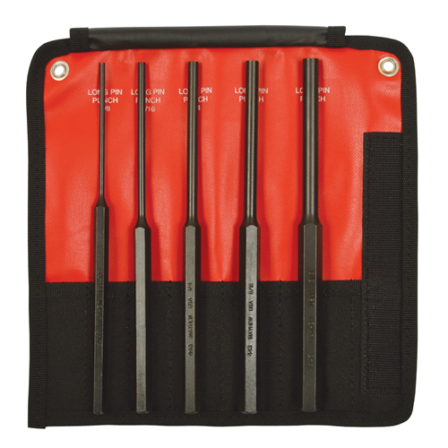 Mayhew 62065 5 Pc. Extra Long Pin Punch Kit