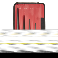 Mayhew 62235 4 Piece Line Punch Set