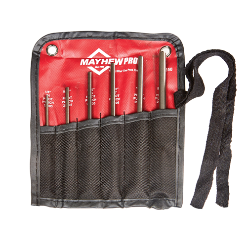 6 Piece Economy Finish Pilot Punch Set