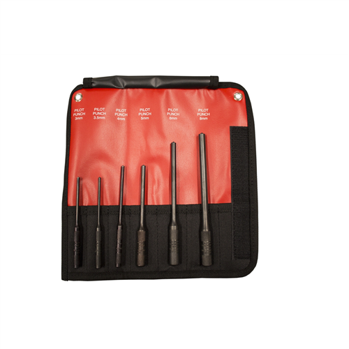 Mayhewâ„¢ 6-Piece Pilot Punch Kit, Metric