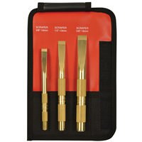 Mayhew 67001 Mayhew, 3-Piece Brass Scraper Set