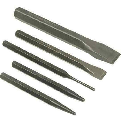 Mayhew 90402 Mayhew, 5-Piece Punch & Chisel Set